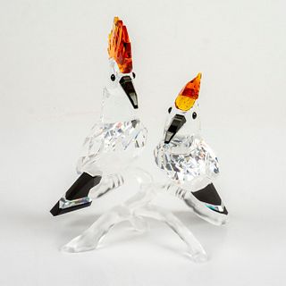 Swarovski Crystal Figurine, Hoopoes