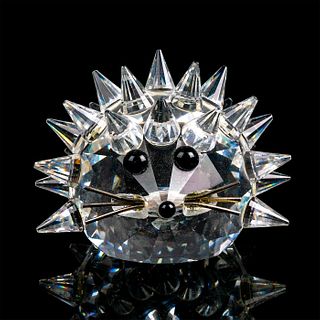 Swarovski Silver Crystal Figurine, Hedgehog with Whiskers