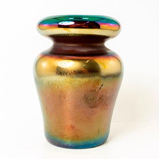 Vintage Imperial Carnival Glass Vase