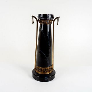 Antique American Glass Purple Vase