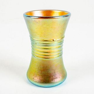 Vintage Lundberg Studio Glass Mini Vase