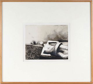 Henry Moore, Male Figure in Landscape