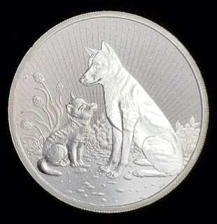 2022 Australia Next Generation Dingo .9999 Silver 2 ozt