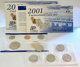 2001 United States Mint Set (10-coins)