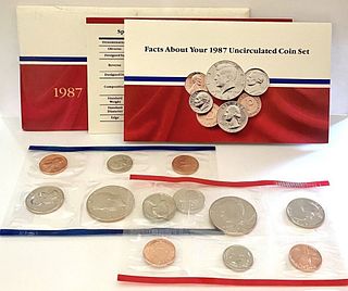 1987 United States Mint Set (12-coins)