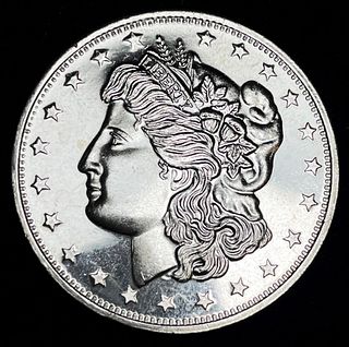 Morgan Dollar Design 1 ozt .999 Silver