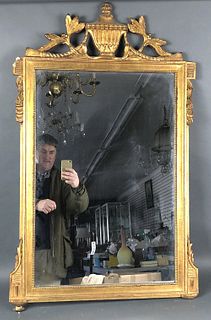 Neoclassical Style Gilt Composition Mirror