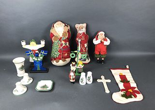 A Group of Christmas Items