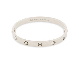 A Cartier LOVE Bracelet