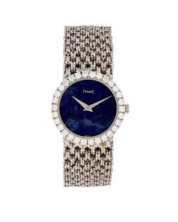A Piaget lapis lazuli wristwatch