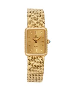 A Concord gold wristwatch