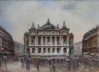 Frank-Will (1900-1951) "Palais Garnier, Paris"
