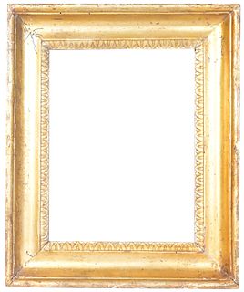 Italian 1810's Gilt Wood Frame- 12.75 x 9.75