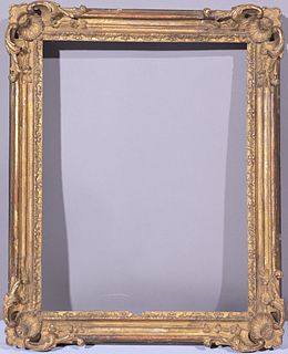 French 19th C. Carved Frame - 18 x 13.75
