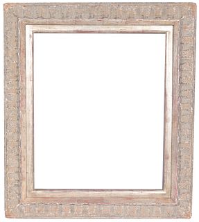 American Mid Century Wood Frame - 21.75 x 18.25