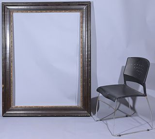 19th C Ebonized Frame - 51 1/8 x 37.5