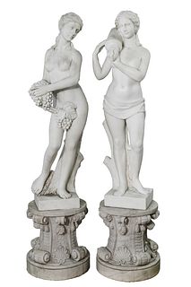 Greco-Roman Style Marble Sculptures