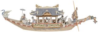 Lladro #1605 'Kitakami Cruise' Figurine