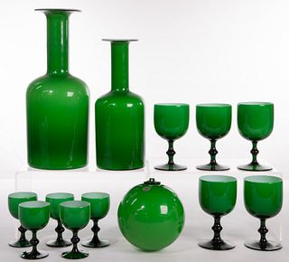 Holmegaard Glass Vases