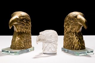 Lalique 'Tete d'Aigle' Paperweight