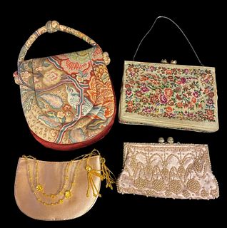 Collection NEIMAN MARCUS & More Quilted, Beaded, Needlepoint Purses 