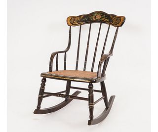 CHILDS PAINTED ROCKER