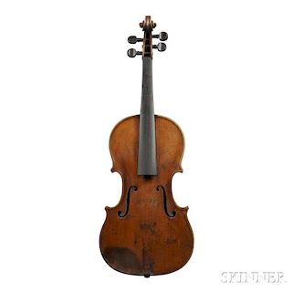 German Violin, Klingenthal School, c. 1850
