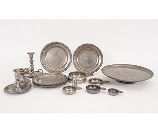 PEWTER GROUPING