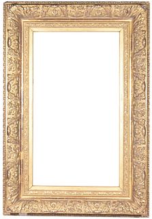 French 19th C Gilt Wood Frame - 37 x 21.75