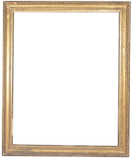 English 18th C Gilt Wood Frame. - 49 x 39.25