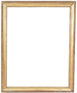 French 19 C Gilt Wood Frame. - 15.25 x 12.25