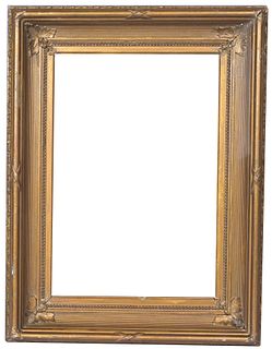 American 1880's Gilt Wood Frame 15 7/8 x 10 5/8