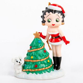 Betty Boop Music Box Ornament, Christmas Medley