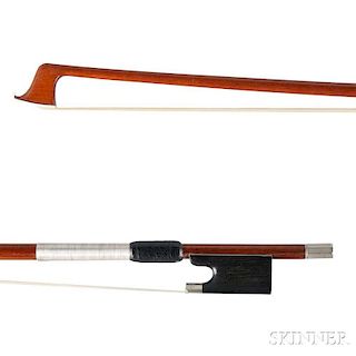 Nickel-mounted Violin Bow, c. 1950