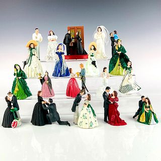 19pc Hallmark, Gone With The Wind Christmas Ornaments