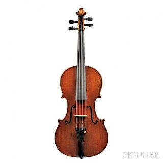 German Violin, Heinrich Th. Heberlein, Jr., Markneukirchen, 1911