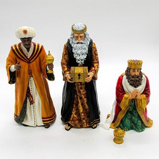 3pc Vintage Pipka Christmas Figurines Set, The Magi