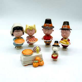 6pc Lenox for Peanuts Figurines, Peanuts Thanksgiving