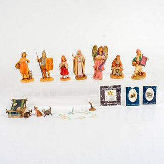 10pc Fontanini Nativity Figurines