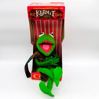Vintage Fisher-Price Jim Henson Muppet Doll, Kermit The Frog