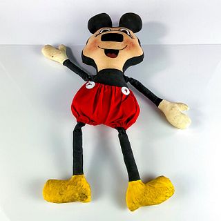 Vintage Canvas Hand Made Mickey Mouse