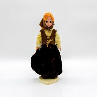 Vintage Unique Brand Doll, German Girl With Stand
