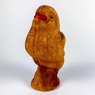 Vintage Pulp Egg Carton Baby Chick Figure