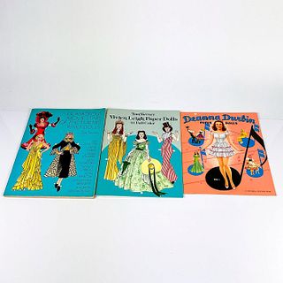 3pc Vintage Paper Doll Books