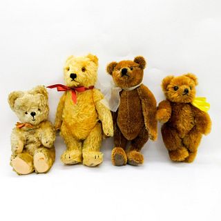 4pc Vintage Teddy Bears