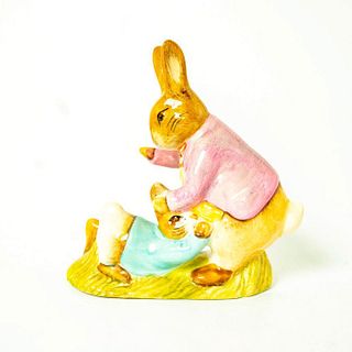 Mr. Benjamin Bunny and Peter Rabbit - Beswick - Beatrix Potter Figurine