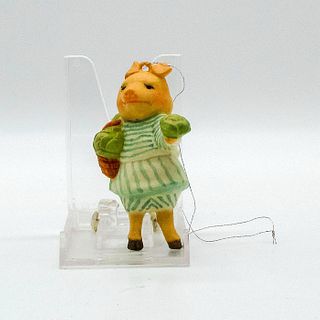 Toriart Italian Beatrix Potter Ornament, Little Pig Robinson