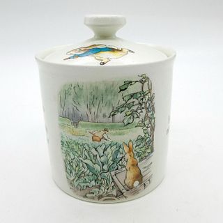 Vintage Wedgwood Beatrix Potter Lidded Jar, Peter Rabbit