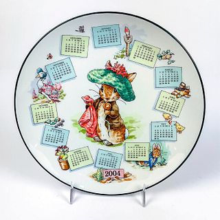 Wedgwood Beatrix Potter Peter Rabbit, Calendar Plate
