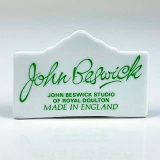 John Beswick Studio Dealer Plaque